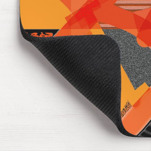 Abstrakt Letter Art Mouse Pad Mousepad (Ecke)