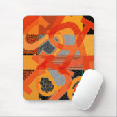 Abstrakt Letter Art Mouse Pad Mousepad (Mit Mouse)