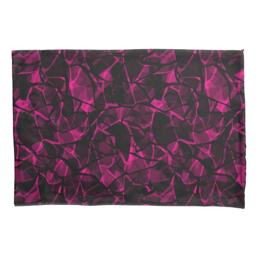 Abstrakt lila kissenbezug (Vorderseite)