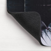 Abstrakt Lila Mousepad (Ecke)