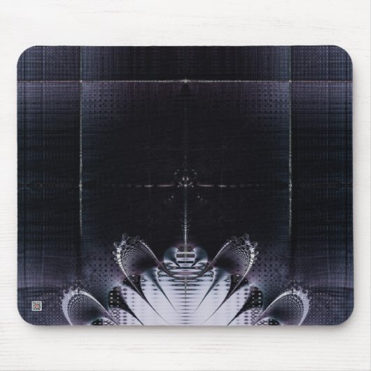 Abstrakt Lila Mousepad (Vorne)
