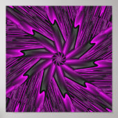 Abstrakt Lila Poster (Vorne)