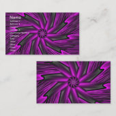 Abstrakt Lila Visitenkarte (Vorne/Hinten)