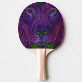 Abstrakt Lion Ping Pong Paddle Tischtennis Schläger