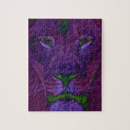 Abstrakt Lion Puzzle (Vertikal)