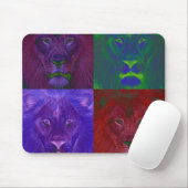 Abstrakt Lions Mousepad (Mit Mouse)