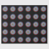 Abstrakt Lollipop Geschenkpapier (Flach)