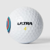Abstrakt Lollipop Golfball (Logo)