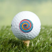 Abstrakt Lollipop Golfball (Insitu T-Shirt)