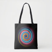 Abstrakt Lollipop Tasche (Vorderseite)