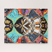 Abstrakt Lotus Jigsaw Puzzle (Horizontal)