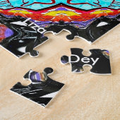 Abstrakt Lotus Jigsaw Puzzle (Seite)