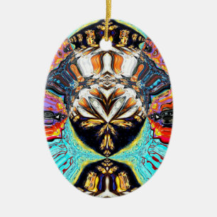 Abstrakt Lotus Ornament