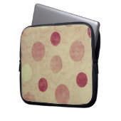 Abstrakt _lunares funda_10 laptopschutzhülle (Vorderseite Links)