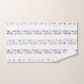 Abstrakt Luxury Geometric Modedesign Badhandtuch Set (Handtuch)