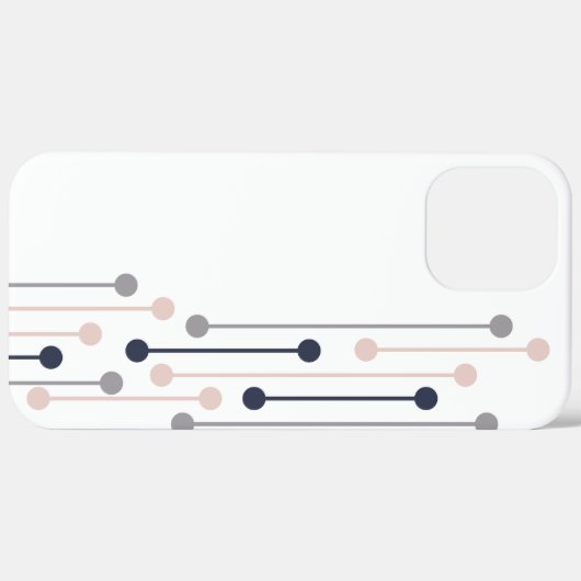 Abstrakt Luxury Geometric Modedesign Case-Mate iPhone Hülle (Rückseite / Rechts)