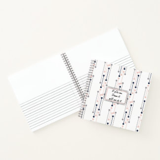 Abstrakt Luxury Geometric Modedesign Notizblock