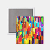Abstrakt Magnet (Vorderseite/Rückseite)