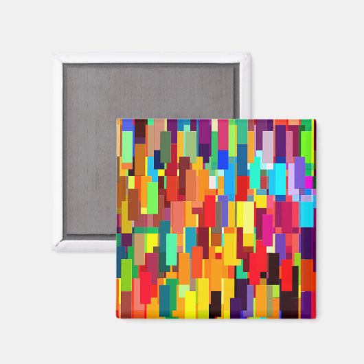 Abstrakt Magnet (Vorderseite/Rückseite)