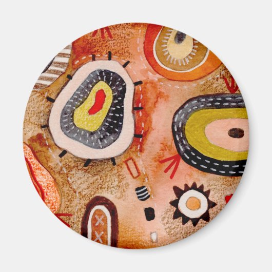 Abstrakt Magnet (Vorne)