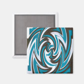 Abstrakt Magnet (Vorderseite/Rückseite)