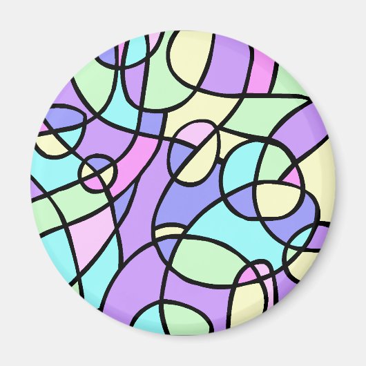 Abstrakt Magnet (Vorne)