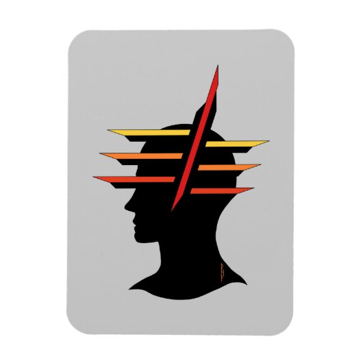 Abstrakt Magnet (Vertikal)