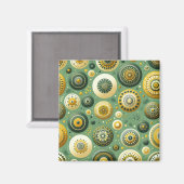 Abstrakt Magnet (Vorderseite/Rückseite)