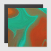 abstrakt magnetkarte (Vorne/Hinten)