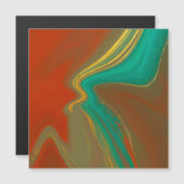 abstrakt magnetkarte (Vorne/Hinten)