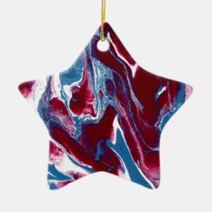 Abstrakt, malend, kundenspezifische keramik ornament