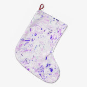 Abstrakt Mandala 2 Großer Weihnachtsstrumpf (Vorderansicht (hängend))