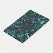 Abstrakt Mandala 3 Post-it Klebezettel (angewinkelt)