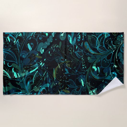 Abstrakt Mandala 3 Strandtuch (Vorderseite)