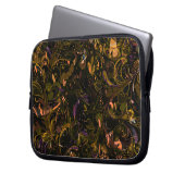 Abstrakt Mandala 5 Laptopschutzhülle (Vorderseite Links)