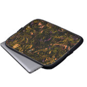 Abstrakt Mandala 5 Laptopschutzhülle (Vorne Knopf)