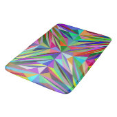 Abstrakt Mandala Badematte (Schrägansicht)
