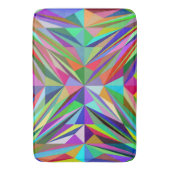 Abstrakt Mandala Badematte (Vorderseite Vertikal)