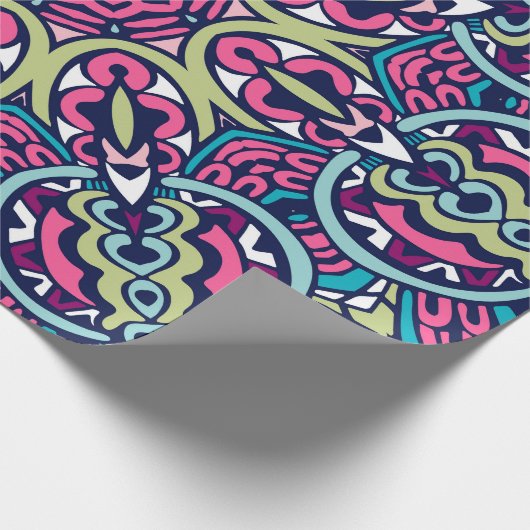 Abstrakt Mandala Custom Gift Ideas #7 Geschenkpapier (Ecke)