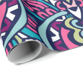Abstrakt Mandala Custom Gift Ideas #7 Geschenkpapier (Rolleneckpunkt)