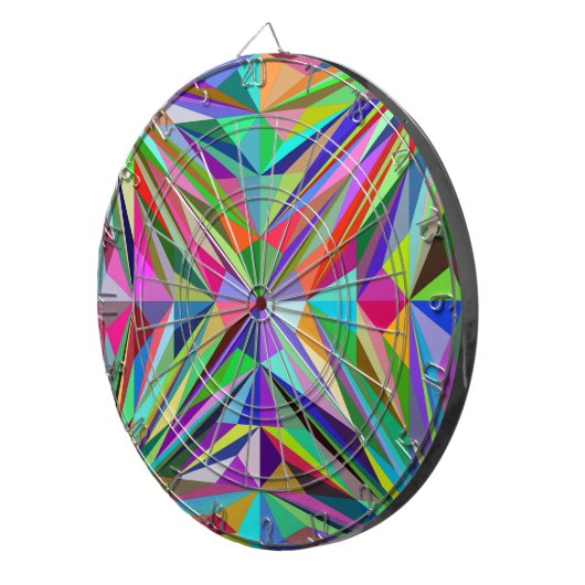 Abstrakt Mandala Dartscheibe (Vorderseite rechts)