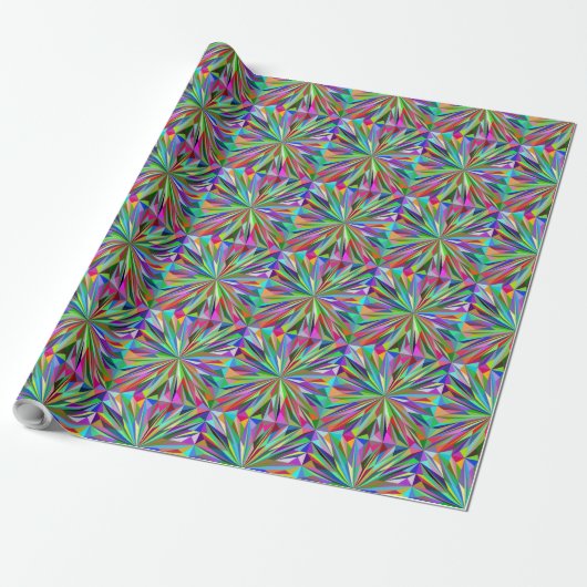 Abstrakt Mandala Geschenkpapier (Ungerollt)