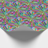Abstrakt Mandala Geschenkpapier (Ecke)