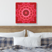Abstrakt, Mandala, Kaleidoskop Leinwanddruck (Insitu (Schlafzimmer))