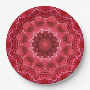 Abstrakt , mandala , Kaleidoskop Pappteller