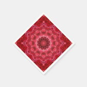 Abstrakt , mandala , Kaleidoskop Serviette (Ecke)