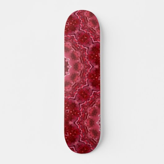 Abstrakt , mandala , Kaleidoskop Skateboard (Vorne)