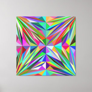 Abstrakt Mandala Leinwanddruck