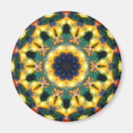 Abstrakt Mandala Magnet