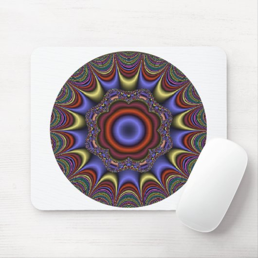 Abstrakt Mandala Mousepad (Mit Mouse)